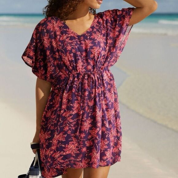 Lands' End Ladies Swim Cover-Up Size M-L - Picture 1 of 9